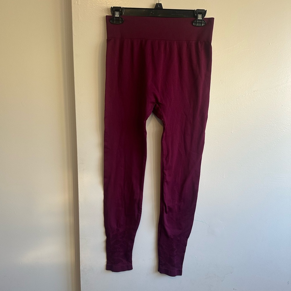 Motherhood Maternity Wine Stretch Maternity Leggings